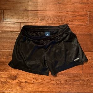 Reebok black athletic shorts